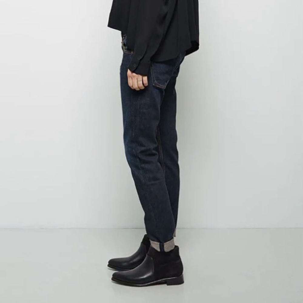 Rag & Bone Aston Asphalt Leather Suede Bootie - Picture 6 of 15